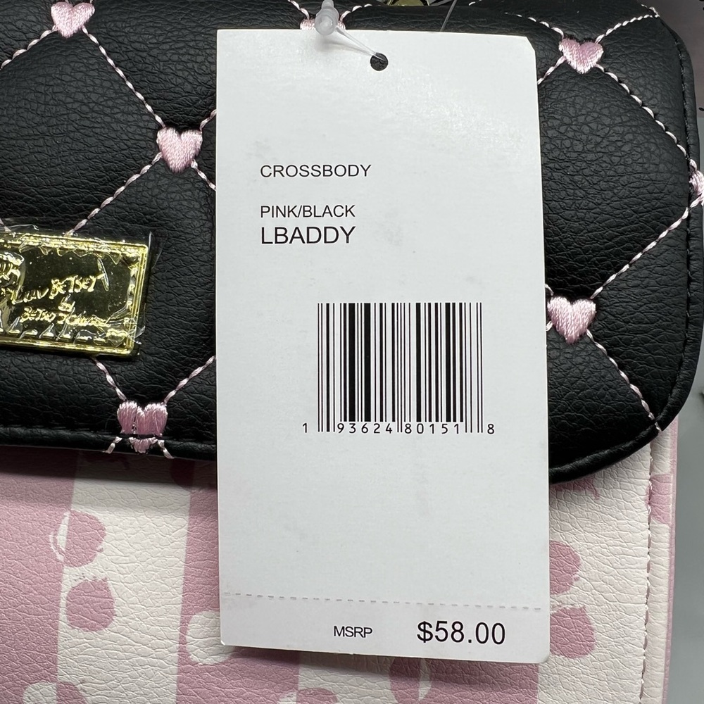 NWT 💋BETSEY JOHNSON💋 crossbody purse - Picture 10 of 10